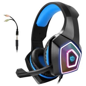 Auriculares Gamer RGB con Micrófono