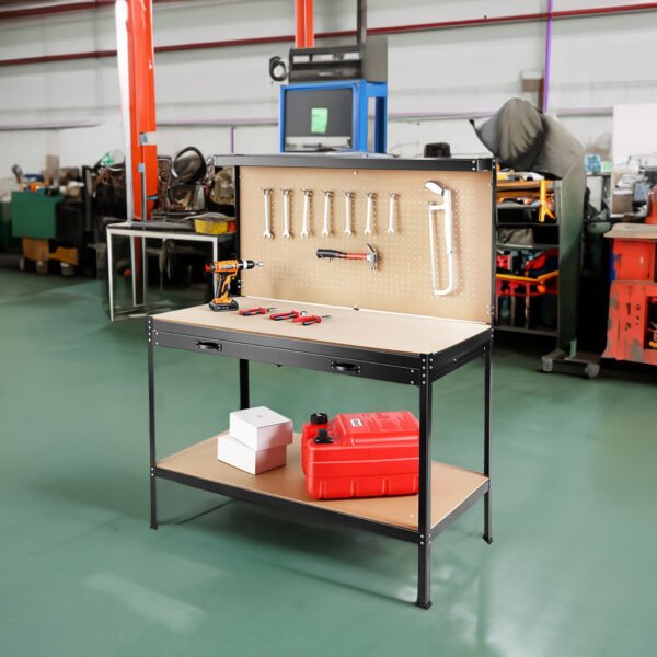 590215488 ToolStation 63 – Banco de Trabajo Profesional con Cajones y Panel Organizador