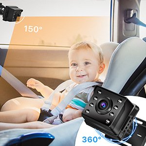 589466631 BabyView HD – Monitor para Bebé en Auto con Pantalla 4,3” y Cámara 1080P
