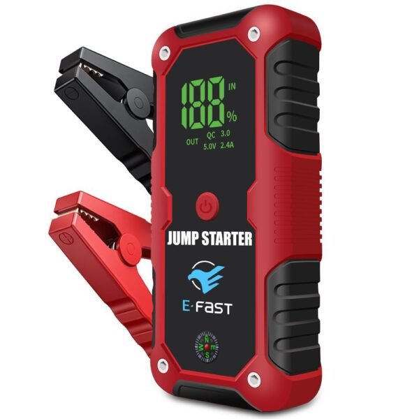 589466501 PowerStart Q520 – Arrancador Portátil 12V con Power Bank y Luz LED