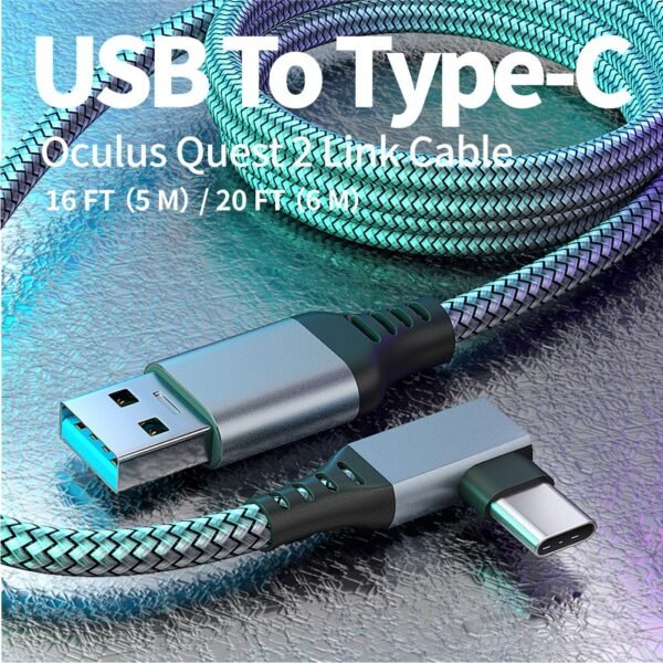 QuestLink Flex – Cable VR de Alta Velocidad para Oculus Quest 2