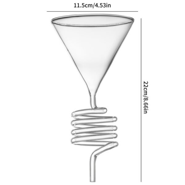 590214852 ChillBrew Spiral – Dripper de Café con Enfriamiento en Espiral