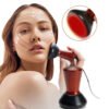 V-Contour Gua Sha – Masajeador Facial Térmico de Piedra Bian