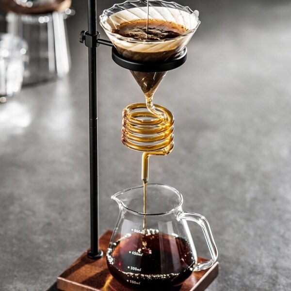 590214848 ChillBrew Spiral – Dripper de Café con Enfriamiento en Espiral
