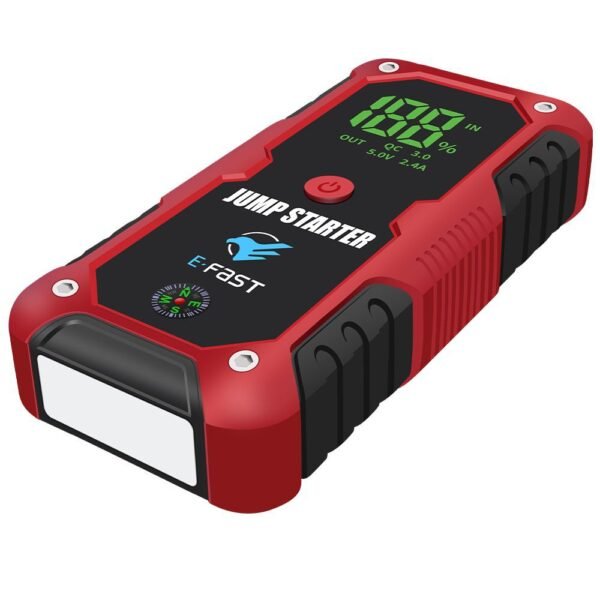 589466500 PowerStart Q520 – Arrancador Portátil 12V con Power Bank y Luz LED