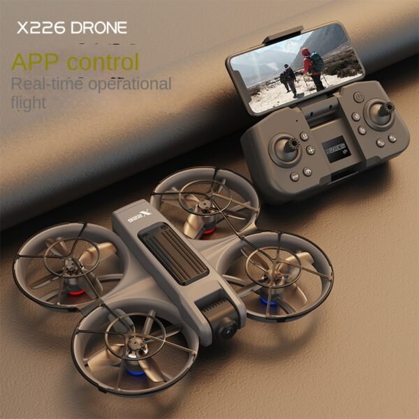 SkyRacer X226 – Drone FPV Brushless con Cámara HD y Vuelo Estable