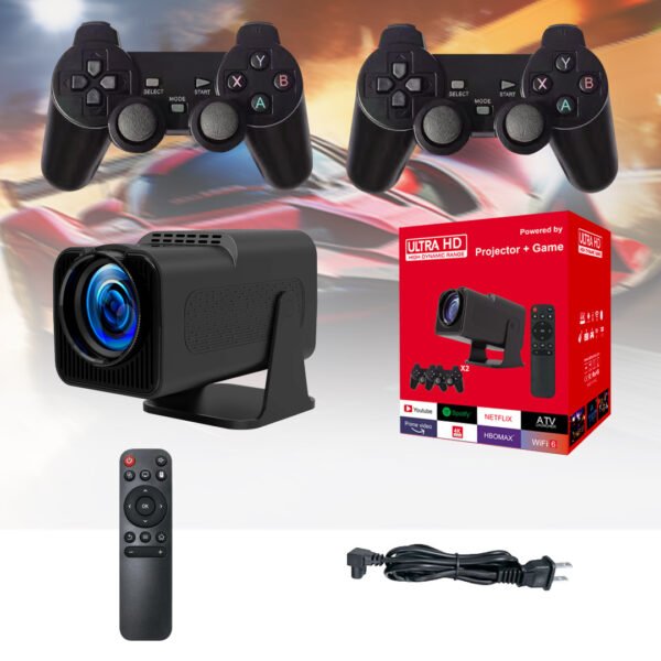 F600 CinemaGo – Proyector Portátil Full HD 1080P con Android y Soporte 4K