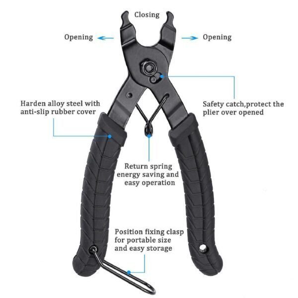 ChainFix Pro – Kit de Herramientas para Cortar y Reparar Cadenas de Bicicleta