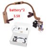 590215267 ShadowLite – Lámpara Dental Ultraliviana con Lupa y Doble Batería