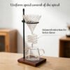 590214857 ChillBrew Spiral – Dripper de Café con Enfriamiento en Espiral