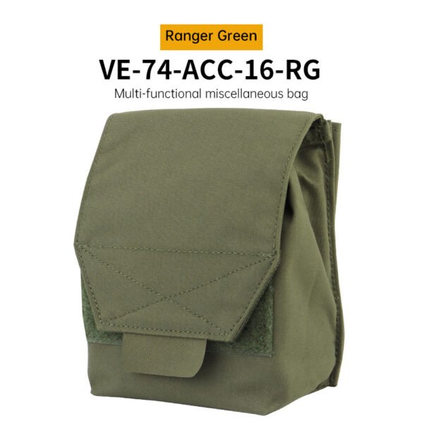 590214799 MOLLE Admin – Pouch Táctico Modular para Cargadores, Botiquín y EDC
