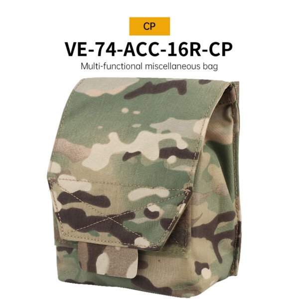 590214797 MOLLE Admin – Pouch Táctico Modular para Cargadores, Botiquín y EDC