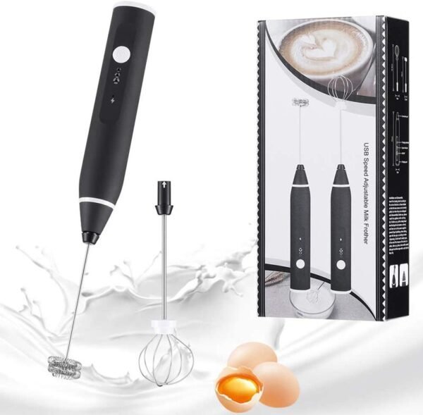 589465843 WhiskMate 3 en 1 – Espumador y Batidor Eléctrico
