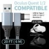 QuestLink Flex – Cable VR de Alta Velocidad para Oculus Quest 2