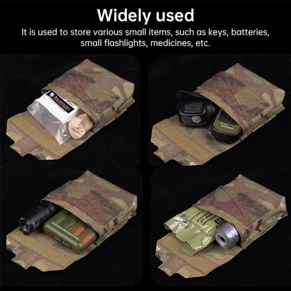 590214804 MOLLE Admin – Pouch Táctico Modular para Cargadores, Botiquín y EDC