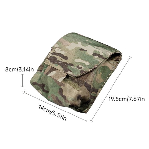 590214808 MOLLE Admin – Pouch Táctico Modular para Cargadores, Botiquín y EDC