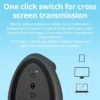 LiftEase – Mouse Ergonómico Inalámbrico Bluetooth para Oficina