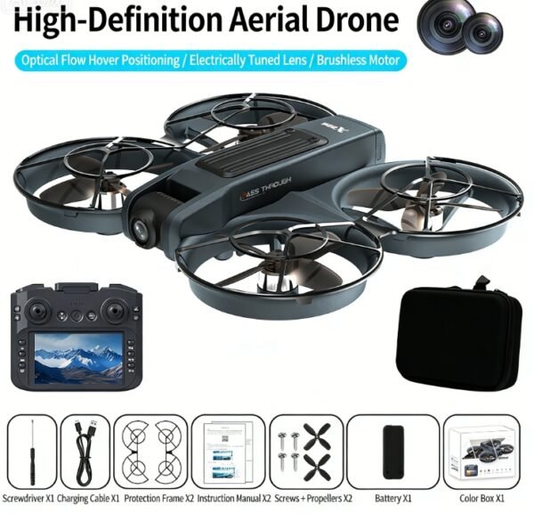 SkyRacer X226 – Drone FPV Brushless con Cámara HD y Vuelo Estable