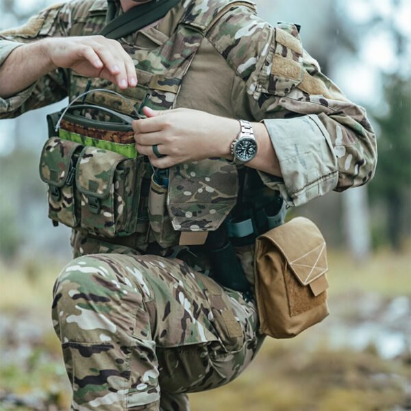 590214802 MOLLE Admin – Pouch Táctico Modular para Cargadores, Botiquín y EDC