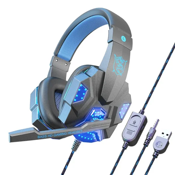 589467129 BattleCore – Auriculares Gamer Cableados para PC y eSports