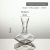 590215166 DiamondPour – Decantador y Aireador de Vino con Diseño Diamante