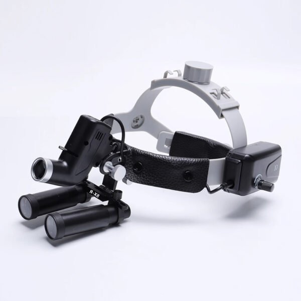 SurgiView LED – Lupa Binocular con Vincha para Odontología y Cirugía