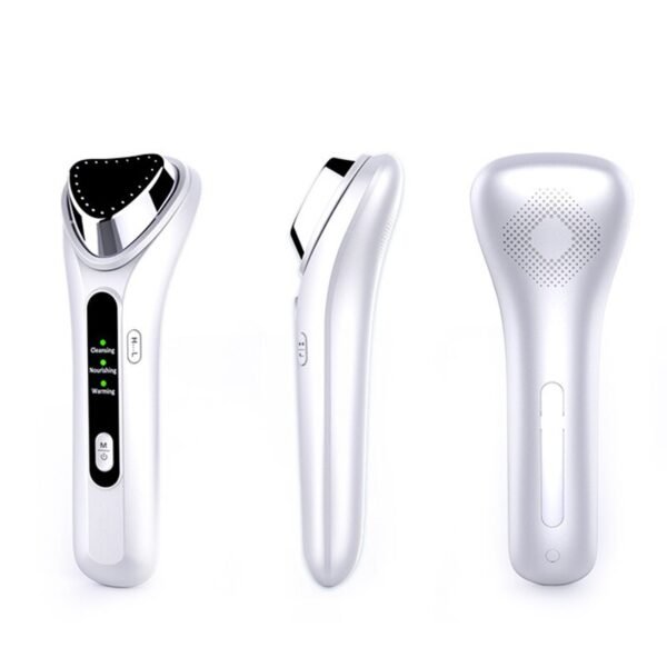 DermaSonic Heat – Limpiador Facial Ultrasónico con Vibración y Calor