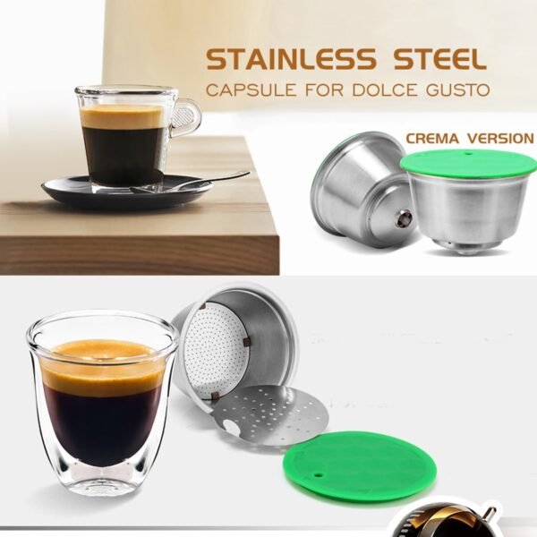 589465766 Cápsula Reutilizable de Acero Dolce Gusto