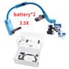 590215265 ShadowLite – Lámpara Dental Ultraliviana con Lupa y Doble Batería