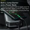 Baseus PowerStart 1000A – Arrancador Portátil 12.000 mAh con Power Bank