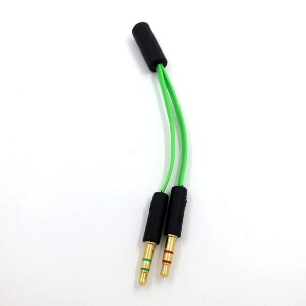 589467158 GameSplit 2 en 1 – Adaptador de Audio y Micrófono para Auriculares Gamer