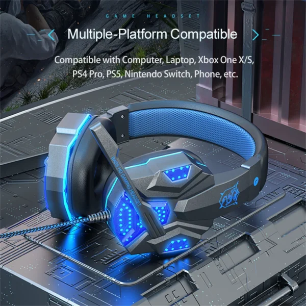 589467124 BattleCore – Auriculares Gamer Cableados para PC y eSports