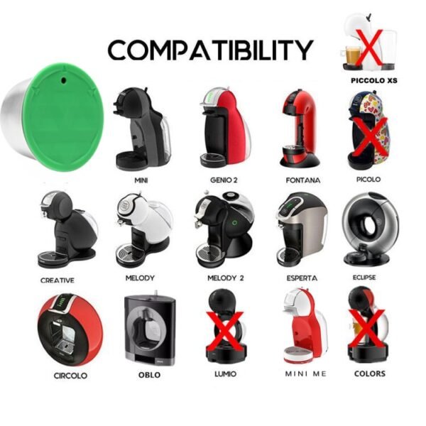 589465771 Cápsula Reutilizable de Acero Dolce Gusto