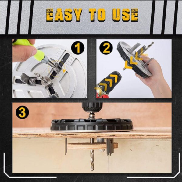 CutPro Adjustable – Sierra Perforadora Ajustable para Herramientas Eléctricas
