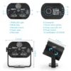 589466732 NeonBeam Mini – Luz Disco RGB con Láser LED para Fiestas