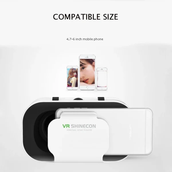 589467307 ShineBox 5 Mini – Gafas de Realidad Virtual 3D para Smartphone