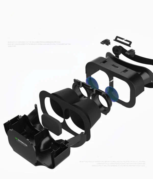589467310 ShineBox 5 Mini – Gafas de Realidad Virtual 3D para Smartphone