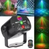 589466730 NeonBeam Mini – Luz Disco RGB con Láser LED para Fiestas