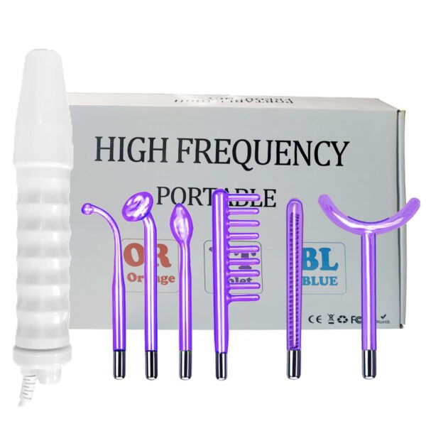 595324287 VioletPro 6 en 1 – Equipo Cosmético de Alta Frecuencia