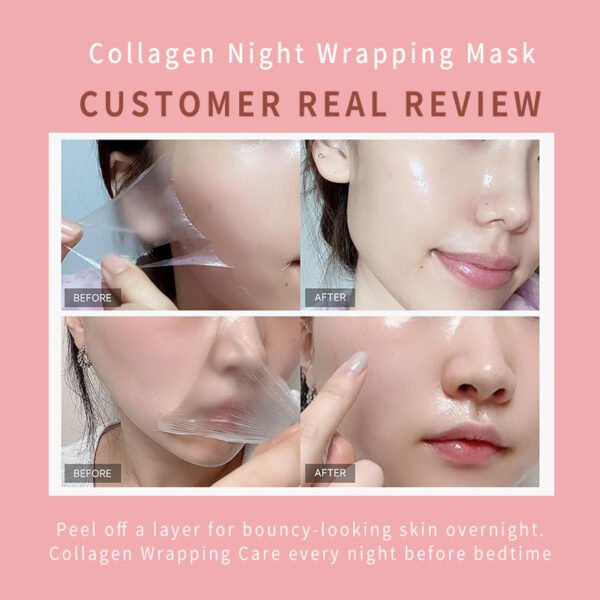 Collagen Wrap – Mascarilla Facial Nocturna Hidratante 75 g